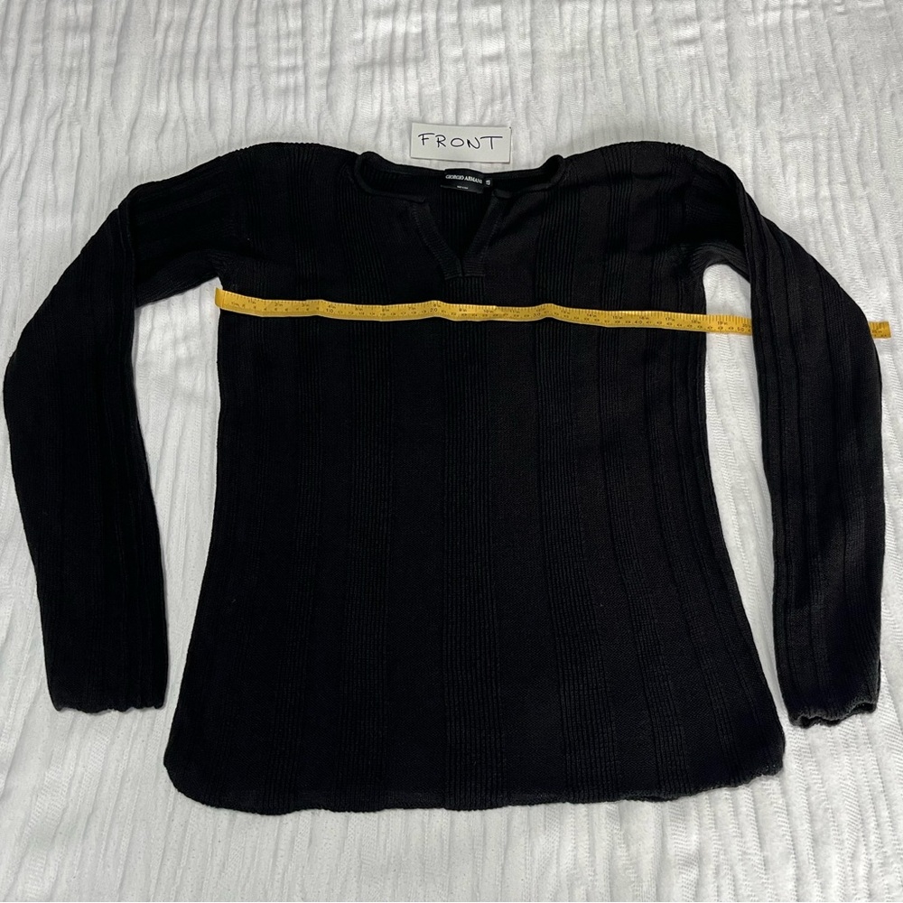 Split Neck Sweater - image 7